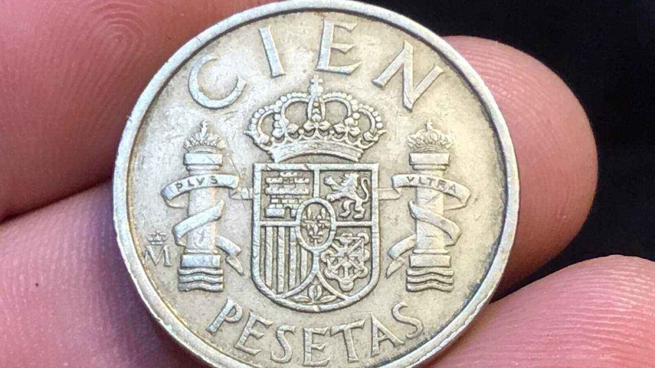 Moneda de 100 pesetas de los 80: descubre el ejemplar que puede valer una fortuna